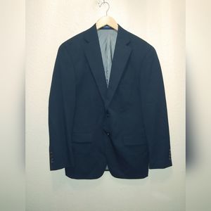 40R Hart Schaffner Marx Black Chicago Fit Men's Blazer